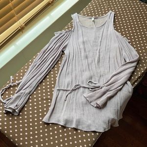 NWOT PINK BLUSH light purple shirt